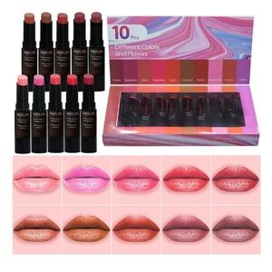 10 Pack Glitter Lip Balms 💄